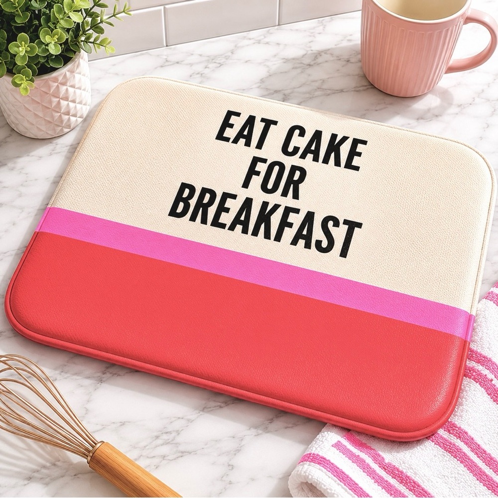 KATE SPADE - Eat Cake For Breakfast Canvas laptop sleeve 13”
